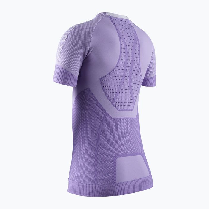 Дамска тениска за бягане X-Bionic Invent 4.0 Run Speed bright lavender/white 2