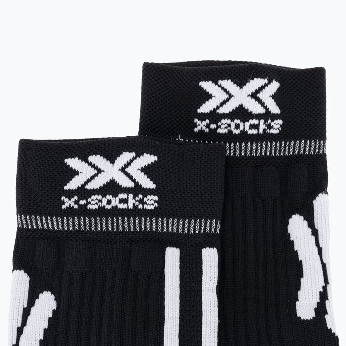 Мъжки чорапи за бягане X-Socks Run Speed Two 4.0 opal black/arctic white 3