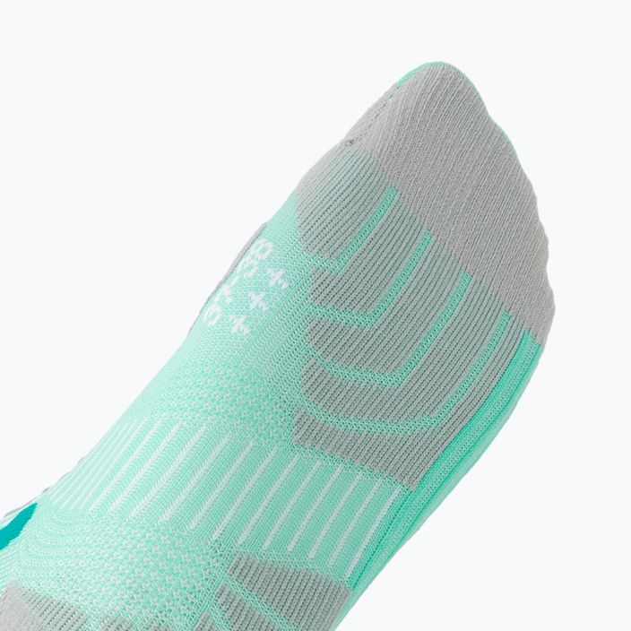 Дамски чорапи за бягане X-Socks Trail Run Energy 4.0 audrey green/pearl grey 3