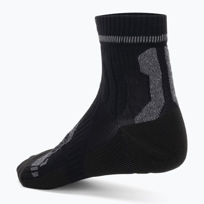 Мъжки чорапи за бягане X-Socks Marathon Energy 4.0 opal black/dolomite grey 2
