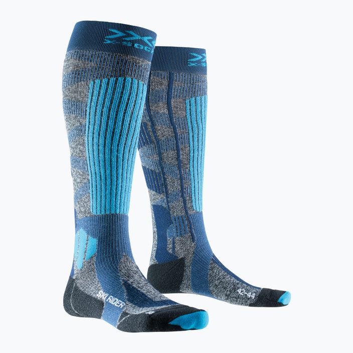 X-Socks Ski Rider 4.0 тъмносини/сини ски чорапи 5