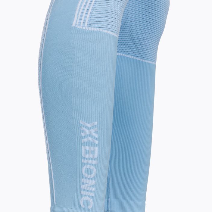 Дамски термоактивен панталон X-Bionic Energy Accumulator 4.0 ледено синьо/арктическо бяло 5