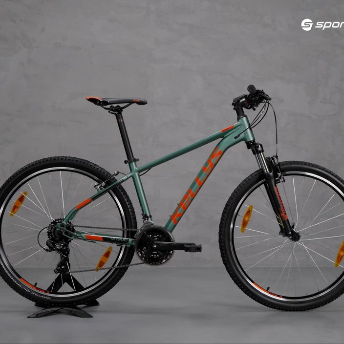 Kellys Spider 10 27.5" планински велосипед зелен 68881 15