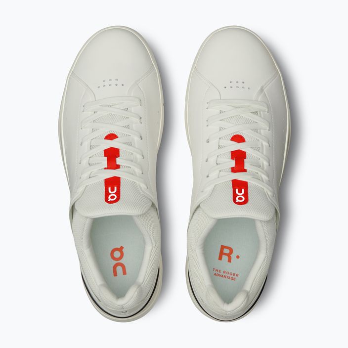 Мъжки обувки On Running The Roger Advantage white/spice 13