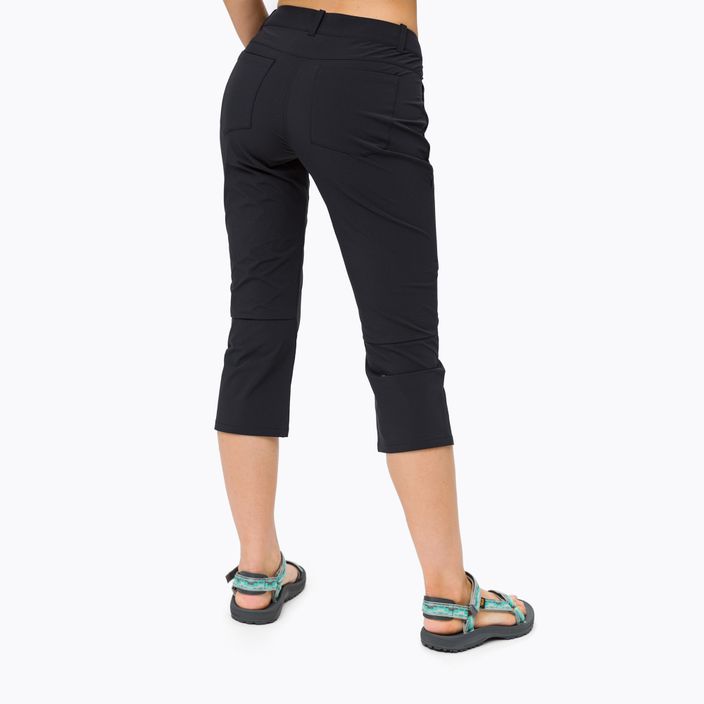 Дамски панталони за трекинг MAMMUT Runbold Capri black 4