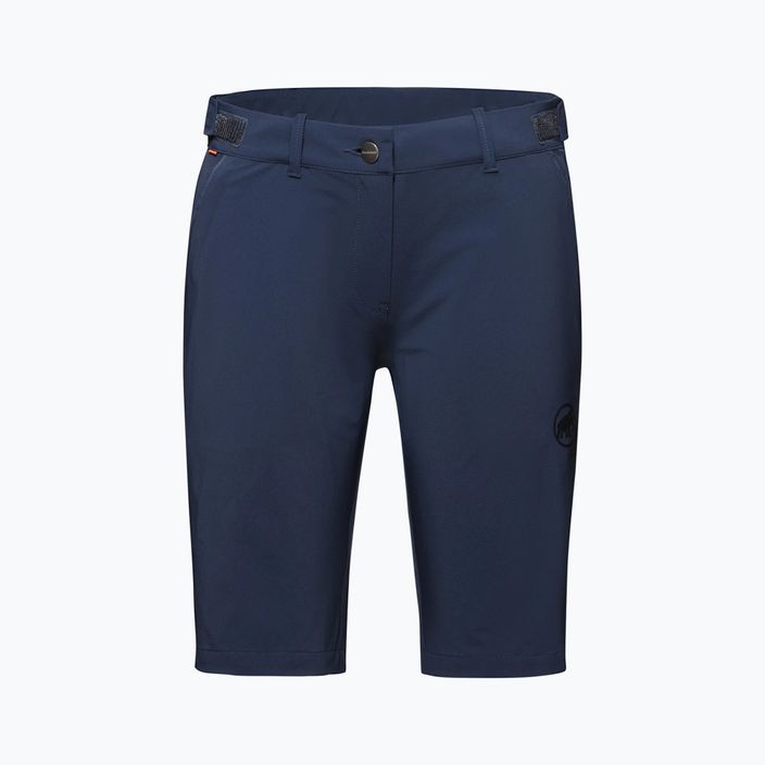 Дамски къси панталони за трекинг MAMMUT Runbold navy blue 4