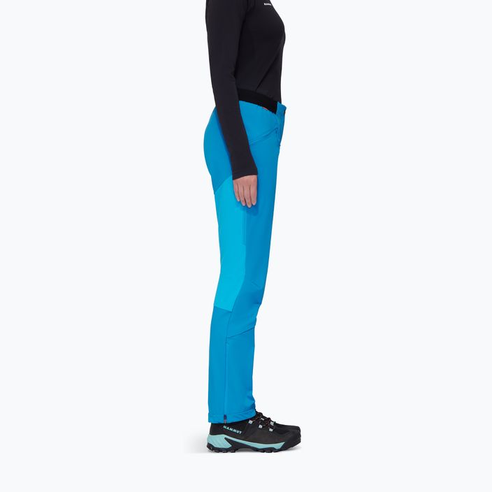 Дамски панталони за ски туринг MAMMUT Aenergy SO Hybrid blue 3