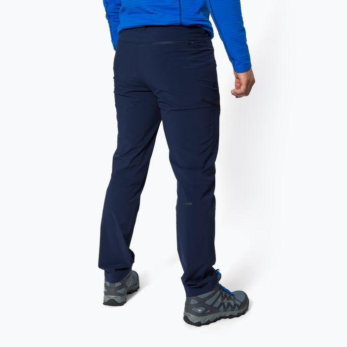 Мъжки панталони за трекинг MAMMUT Runbold navy blue 3