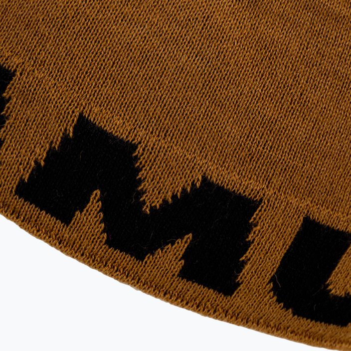 Mammut Лого зимна шапка кафява и черна 1191-04891-7507-1 3