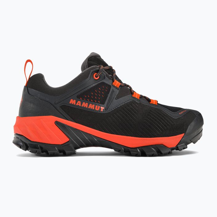 Мъжки ботуши за трекинг Mammut Sapuen Low GTX black/hot red 2