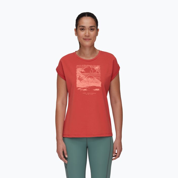 Mammut Mountain Fujiyama дамска риза за трекинг червена 1017-04112