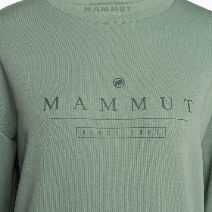 Дамски потник за трекинг Mammut Core ML Crew Neck Logo green 1014-04070-4100-114 6