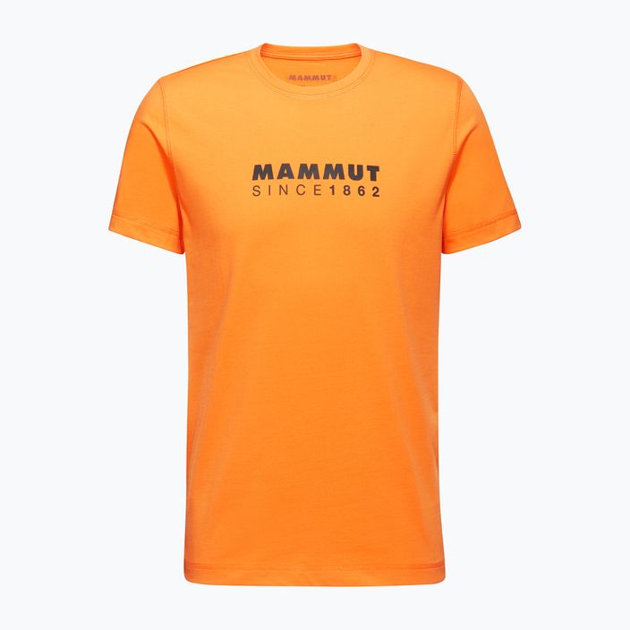 Мъжка тениска Mammut Core Logo tangerine 4