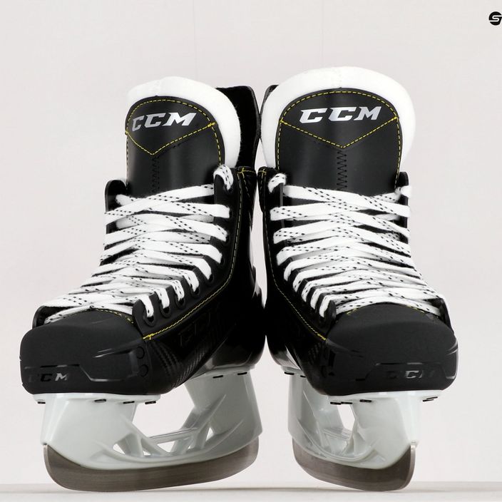 CCM Super Tacks 9350 Junior хокейни кънки черни 9350JR 9