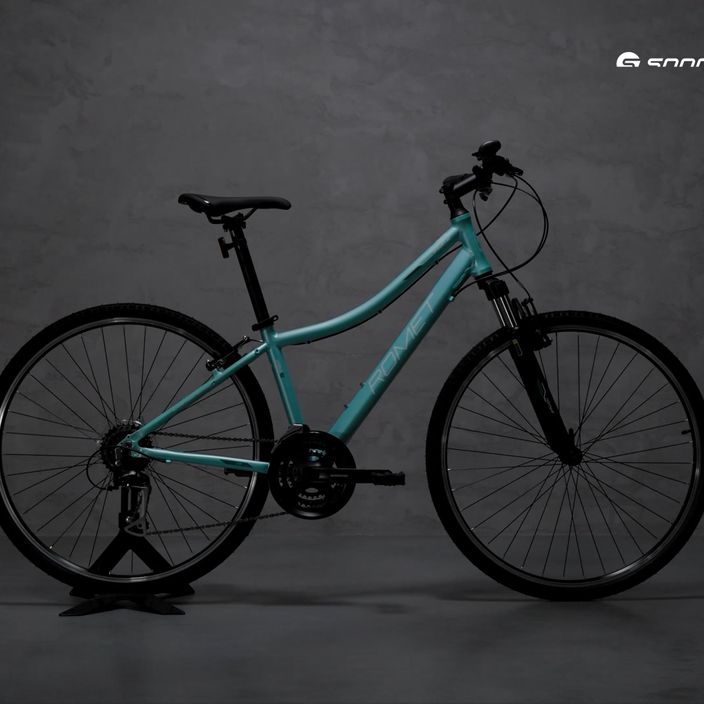 Дамски крос велосипед Romet Orkan 2D зелен R22A-CRO-28-15-P-347 3