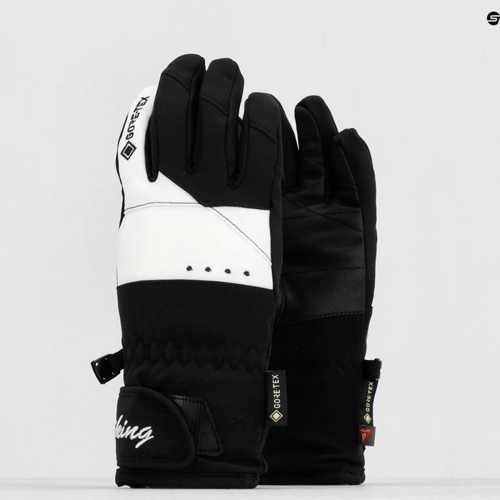 Дамска ски ръкавица Viking Sherpa GTX Ski black and white 150/22/9797/01 8