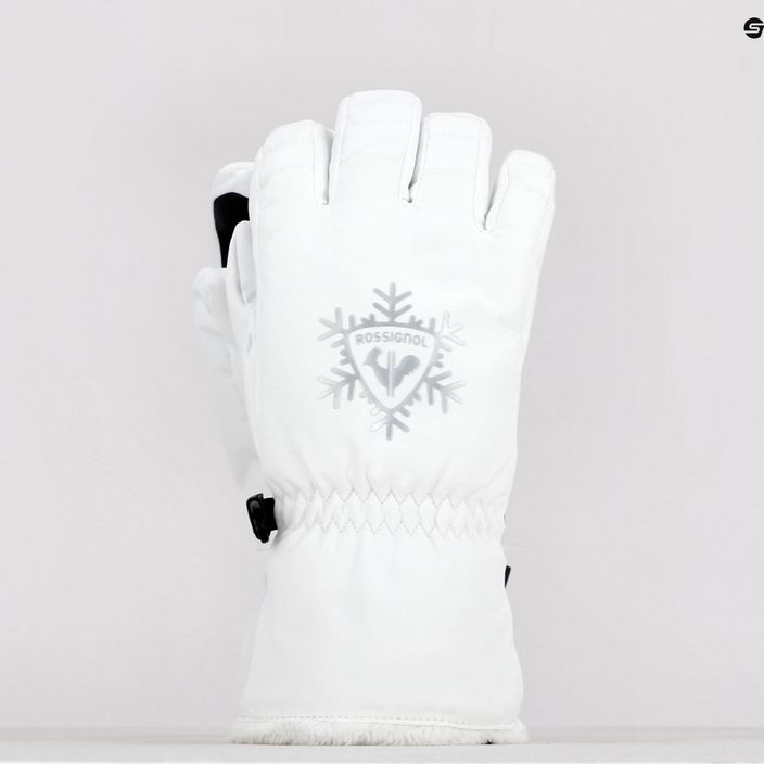 Дамски ски ръкавици Rossignol Perfy G white 7