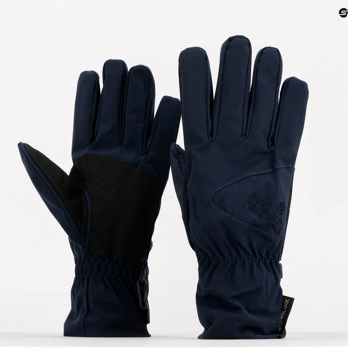 Jack Wolfskin Stormlock Highloft ръкавици за трекинг тъмносини 1904433_1010_001 6