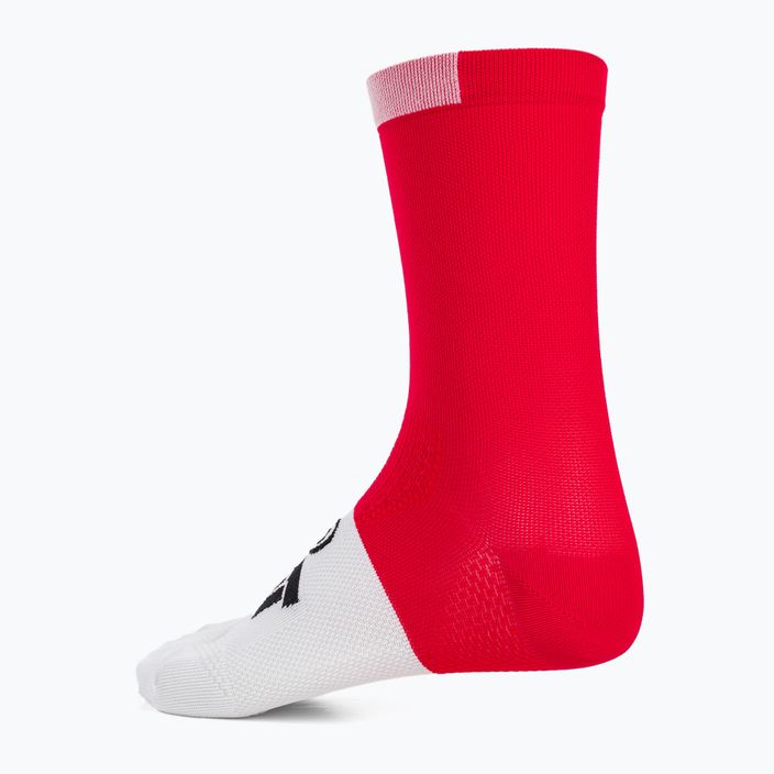 ASSOS GT C2 лунно червени чорапи за колоездене 2