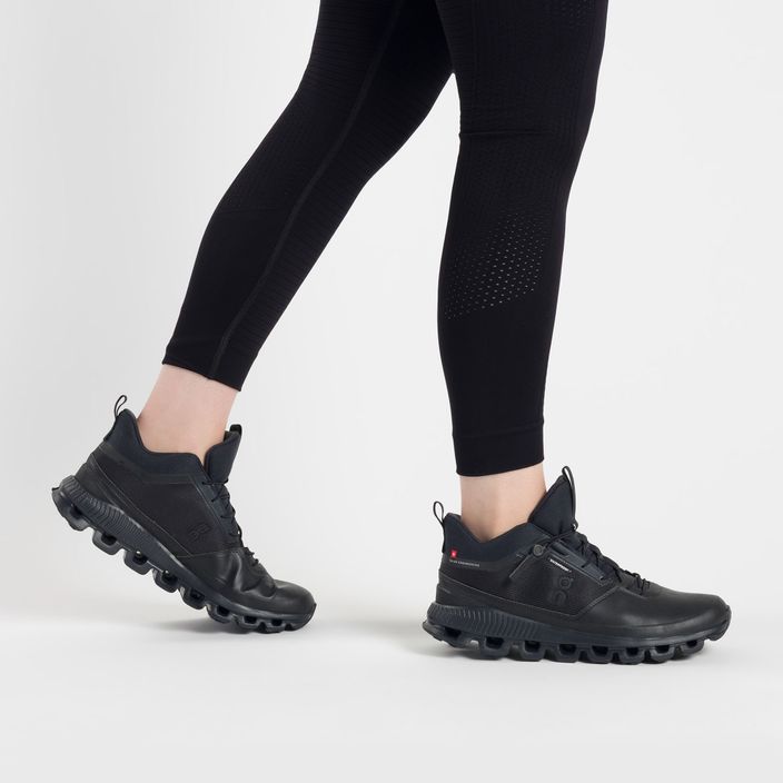 Дамски обувки за бягане ON Cloud Hi Waterproof black 2899672 2