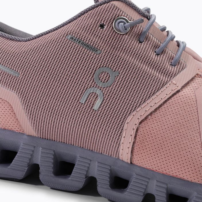 Дамски обувки за бягане ON Cloud 5 Waterproof pink 5998527 7