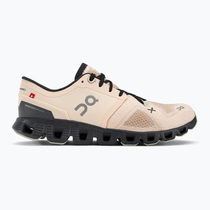 Дамски обувки за бягане On Cloud X 3 beige 6098694 4