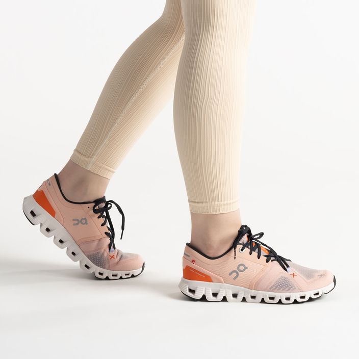 Дамски обувки за бягане ON Cloud X 3 pink 6098691 2