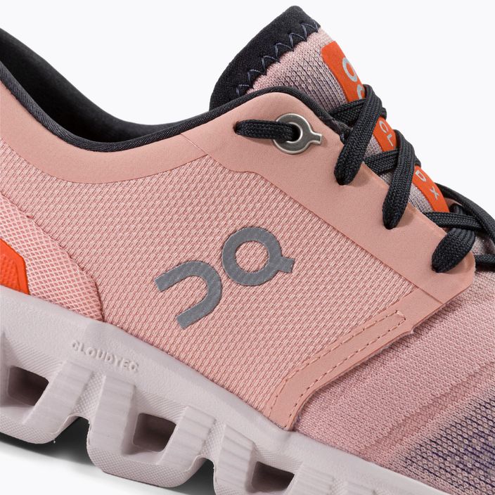 Дамски обувки за бягане ON Cloud X 3 pink 6098691 9
