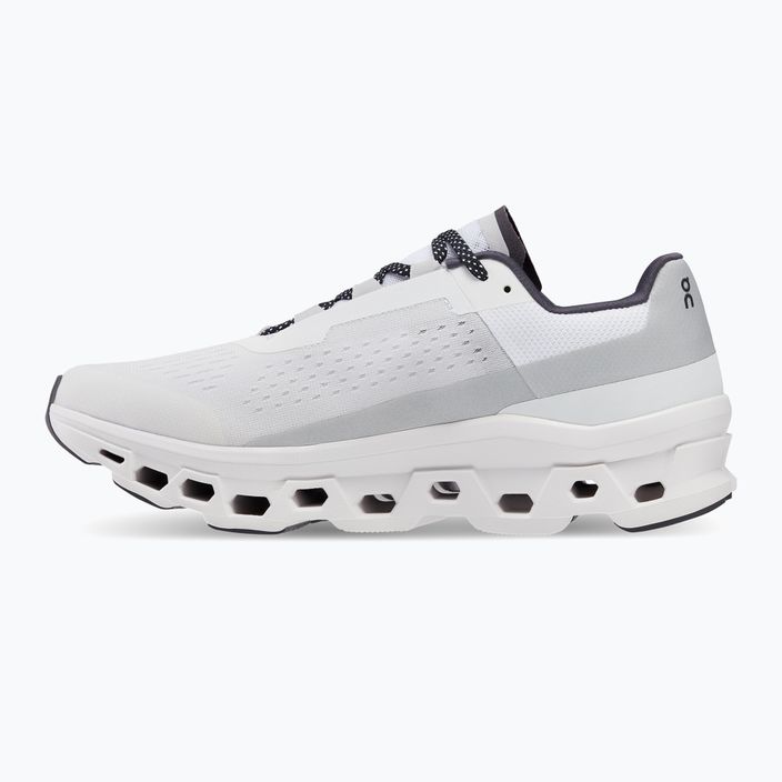 Мъжки обувки за бягане On Running Cloudmonster allwhite 3