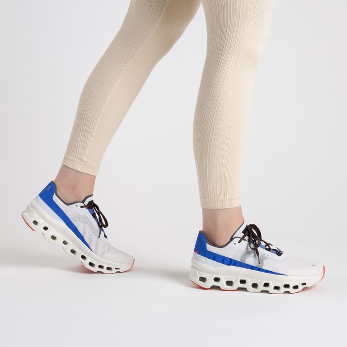 Дамски обувки за бягане On Cloudmonster white and blue 6198648 2