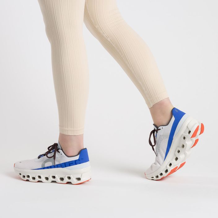 Дамски обувки за бягане On Cloudmonster white and blue 6198648 3