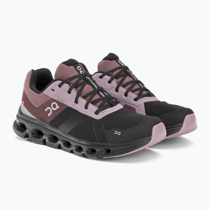 Дамски обувки за бягане On Cloudrunner Waterproof black-brown 5298636 6