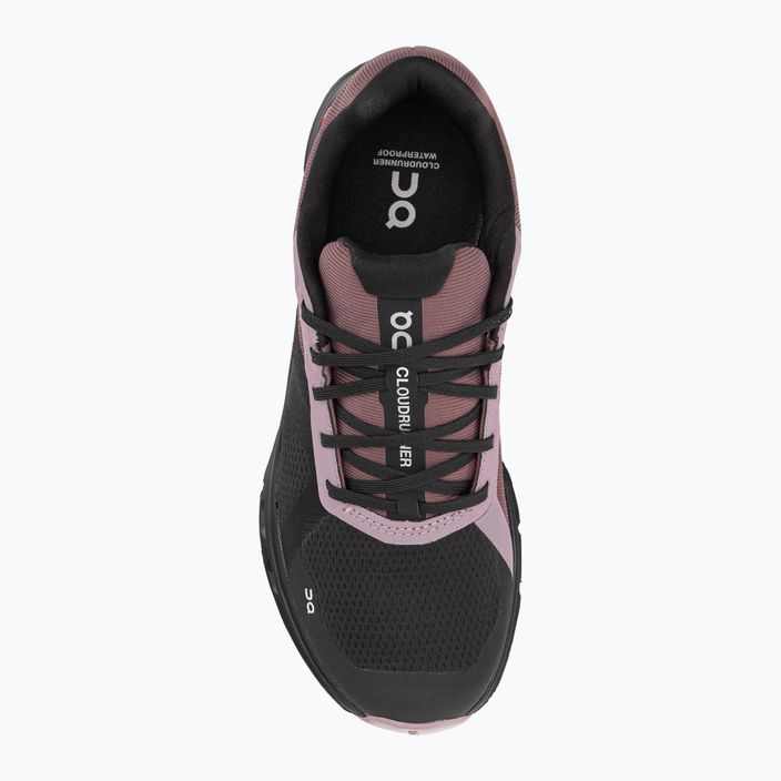 Дамски обувки за бягане On Cloudrunner Waterproof black-brown 5298636 8