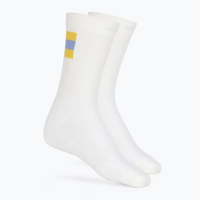 Мъжки чорапи за тенис On Running White/mustard