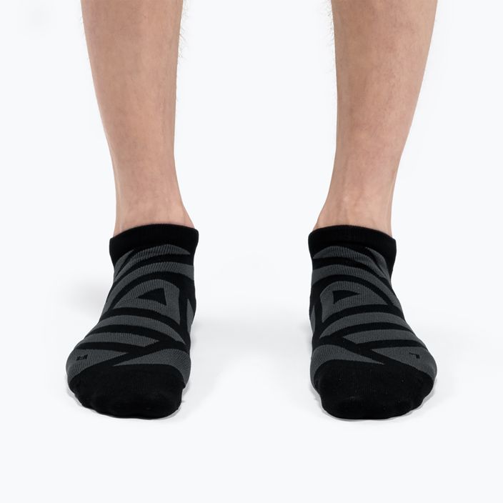 Мъжки чорапи за бягане On Running Performance Low black/shadow 3
