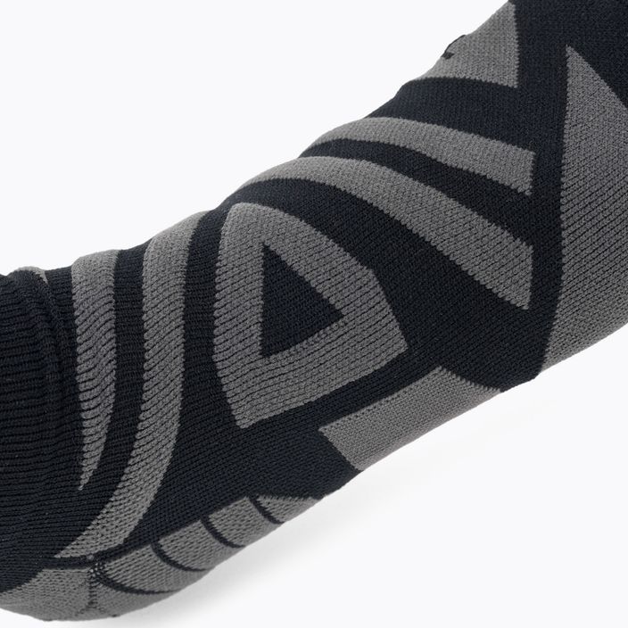 Мъжки чорапи за бягане On Running Performance Mid black/shadow 4