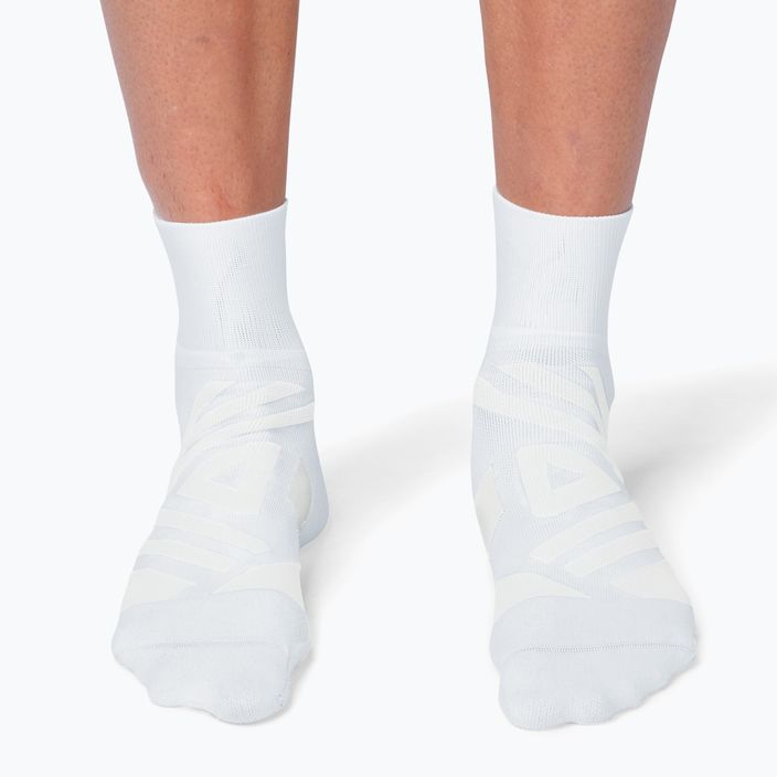 Мъжки чорапи за бягане On Running Performance Mid white/ivory 2
