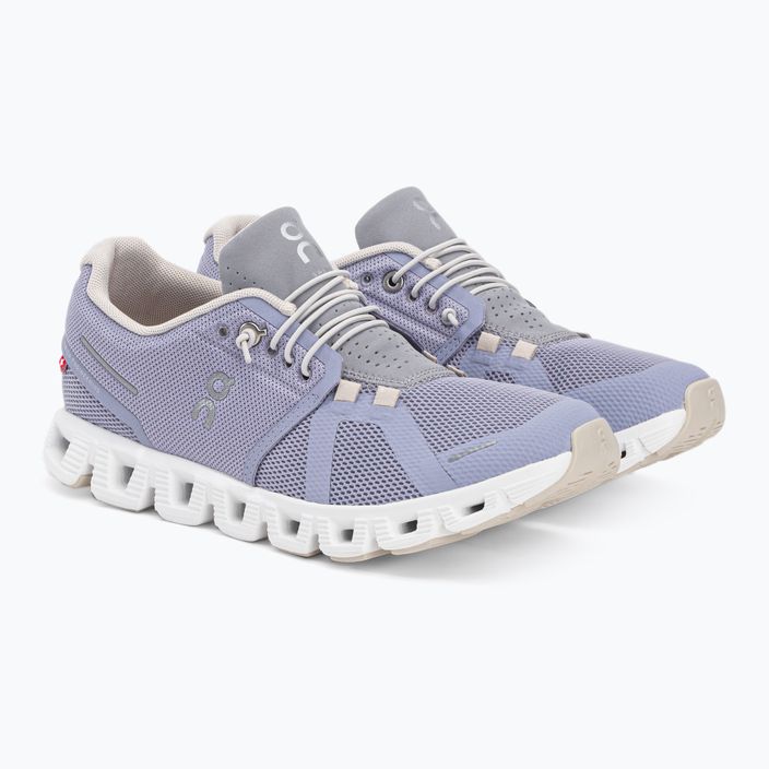 Дамски обувки за бягане On Cloud 5 сиви 5998371 4