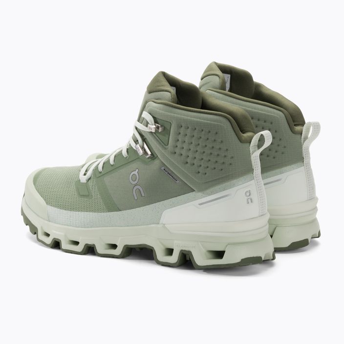 Мъжки обувки за трекинг On Cloudrock 2 Waterproof reseda/aloe 3
