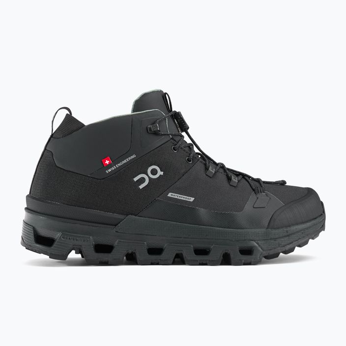 Дамски обувки за трекинг On Cloudtrax Waterproof black 3WD10880553 2