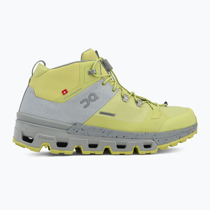 Дамски обувки за трекинг On Cloudtrax Waterproof yellow 3WD10881099 2
