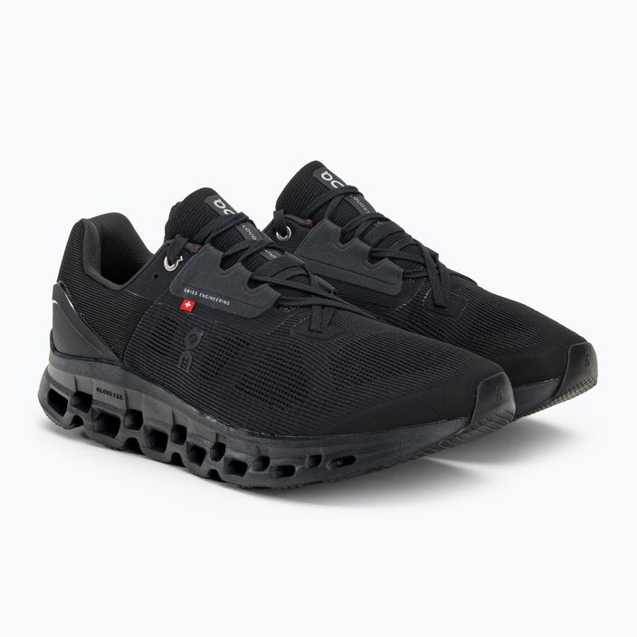 Мъжки обувки за бягане On Cloudstratus black 3999214 4
