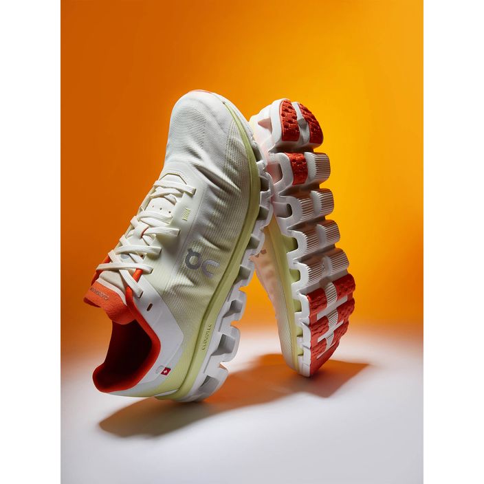 Мъжки обувки за бягане On Cloudflow 4 white/hay 8