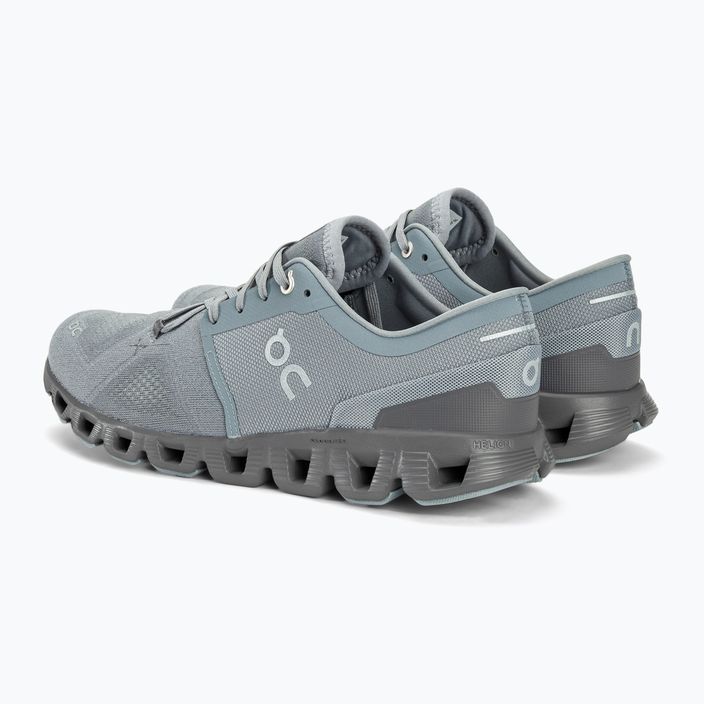 Мъжки обувки за бягане On Running Cloud X 3 mist/rock 4