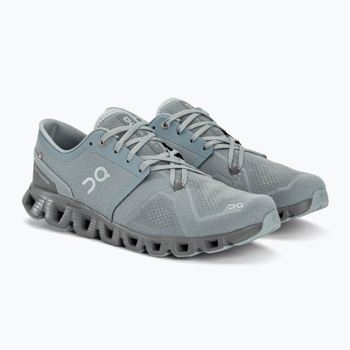 Мъжки обувки за бягане On Running Cloud X 3 mist/rock 5