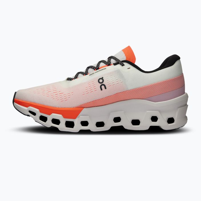 Мъжки обувки за бягане On Running Cloudmonster 2 undyed/flame 3