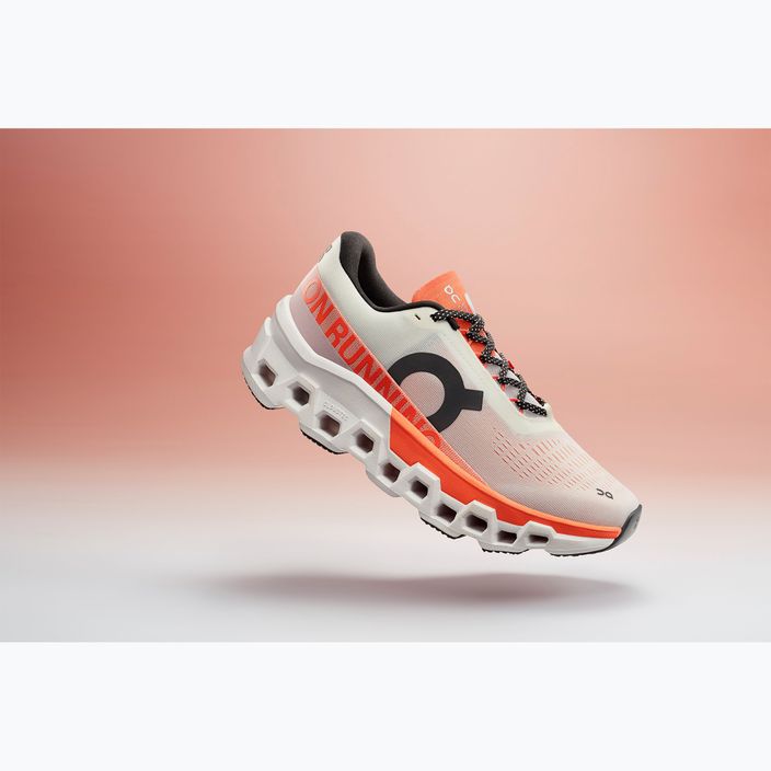 Дамски обувки за бягане On Running Cloudmonster 2 undyed/flame 9
