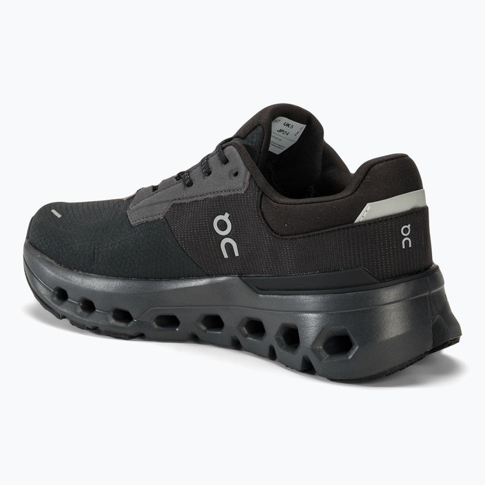 Дамски обувки за бягане On Running Cloudrunner 2 Waterproof magnet/black 3