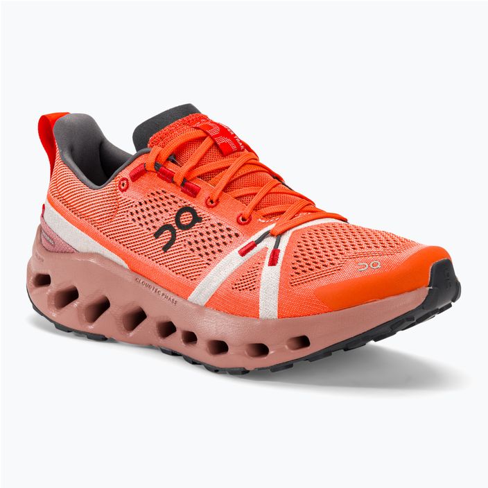 Мъжки обувки за бягане On Running Cloudsurfer Trail flame/dustrose