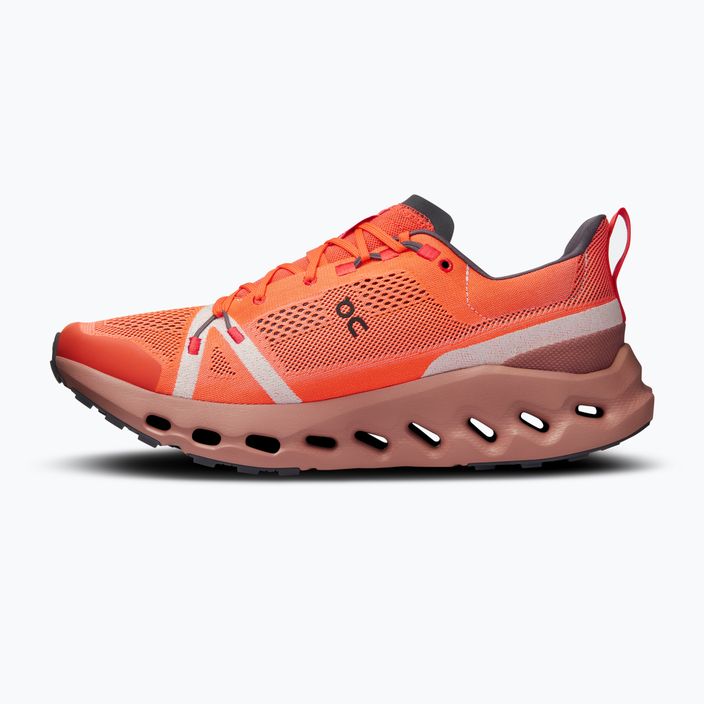 Мъжки обувки за бягане On Running Cloudsurfer Trail flame/dustrose 3